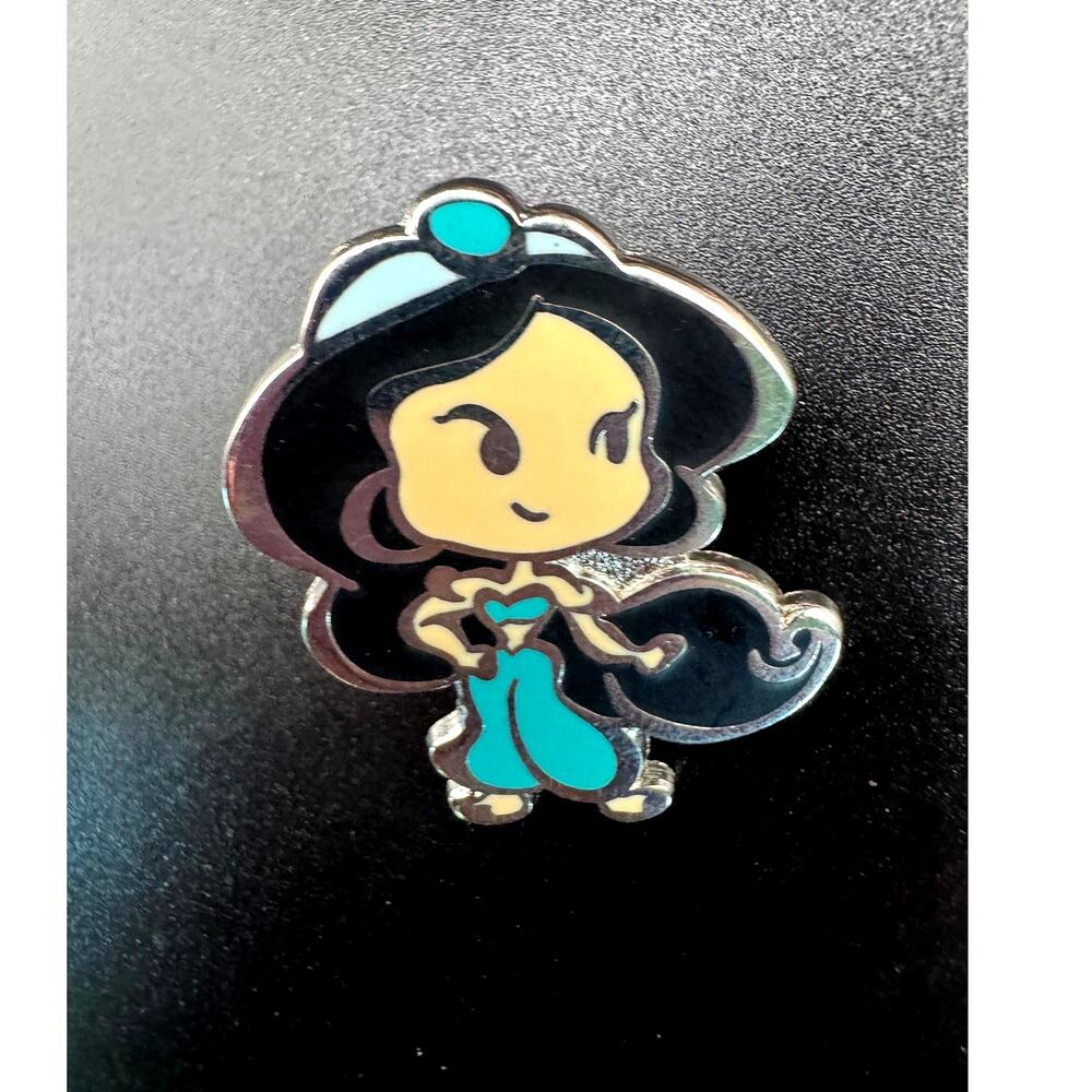 Cute Stylized Princesses Booster Princess Jasmine Aladdin Disney Trading Pin